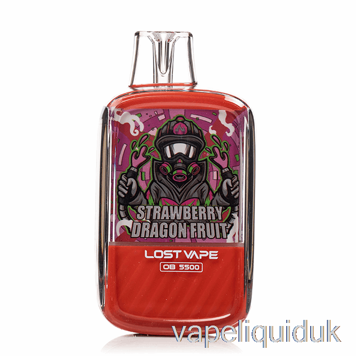 Lost Vape OB5500 Disposable Strawberry Dragon Fruit Vape Liquid